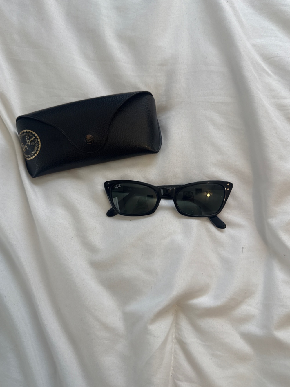 Ray-Ban Lady Burbank Black Square Sunglasses